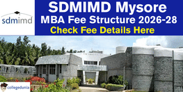 SDMIMD Announces MBA Fee Structure 2026